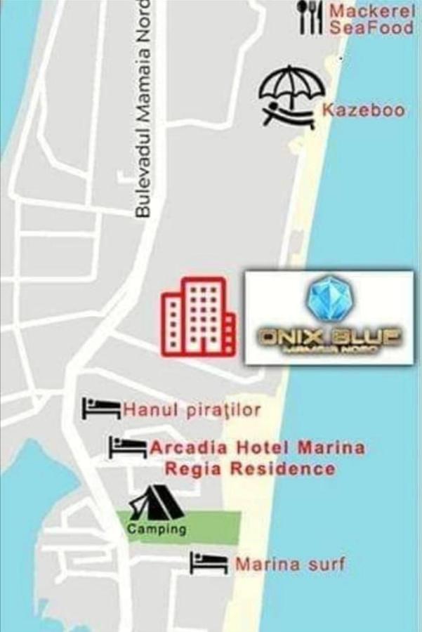 Апартаменты Estival Studio By Onix Blue Mamaia Nord Нэводари Экстерьер фото